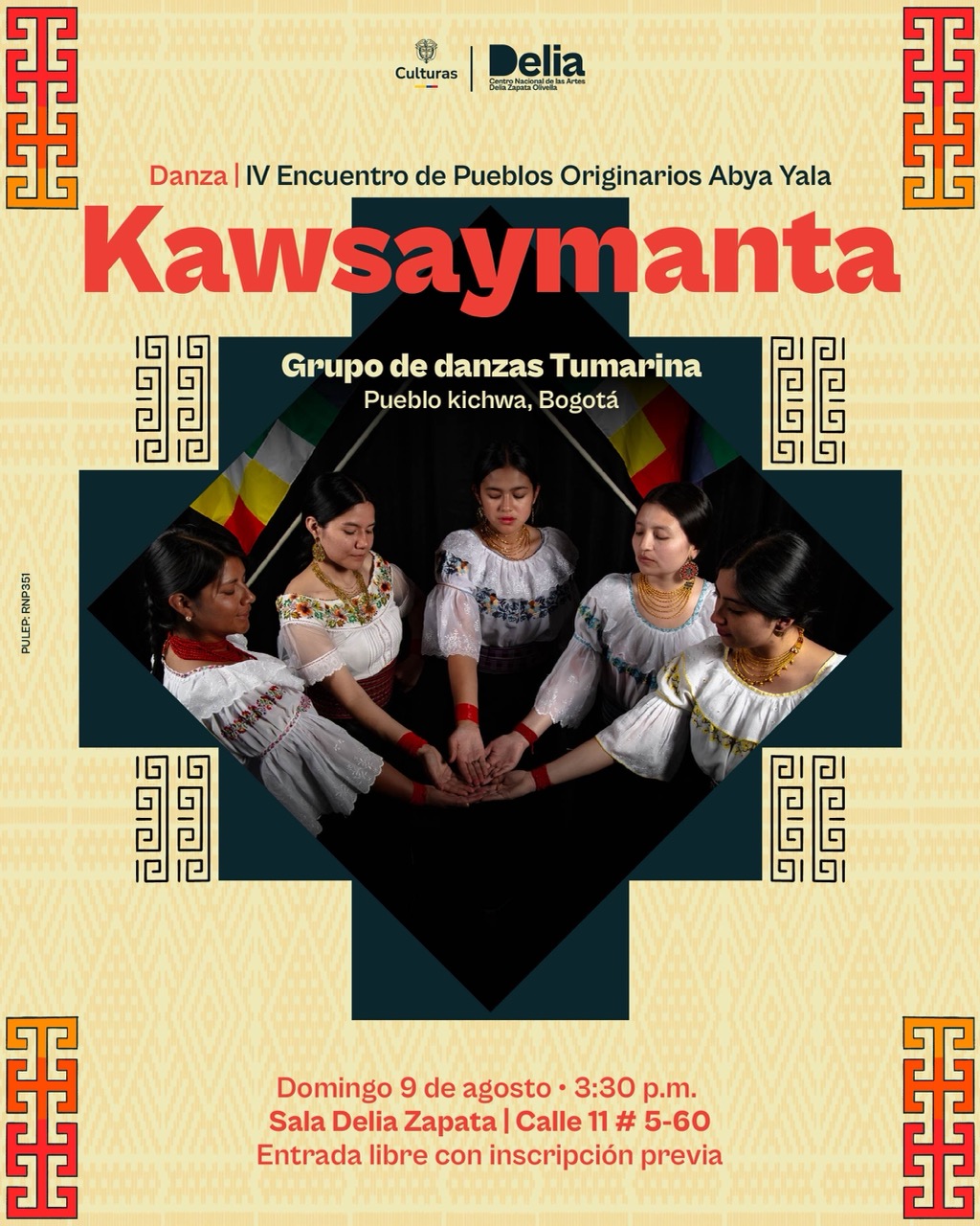 Kawsaymanta | Danza – IV Encuentro Pueblos Originarios Abya Yala 2026