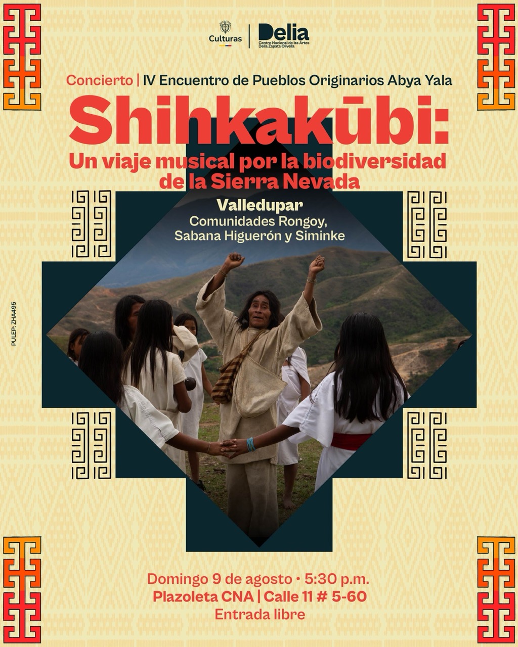 Shihkakubi – Un viaje musical por la biodiversidad de la Sierra Nevada – IV Encuentro Pueblos Originarios 2026