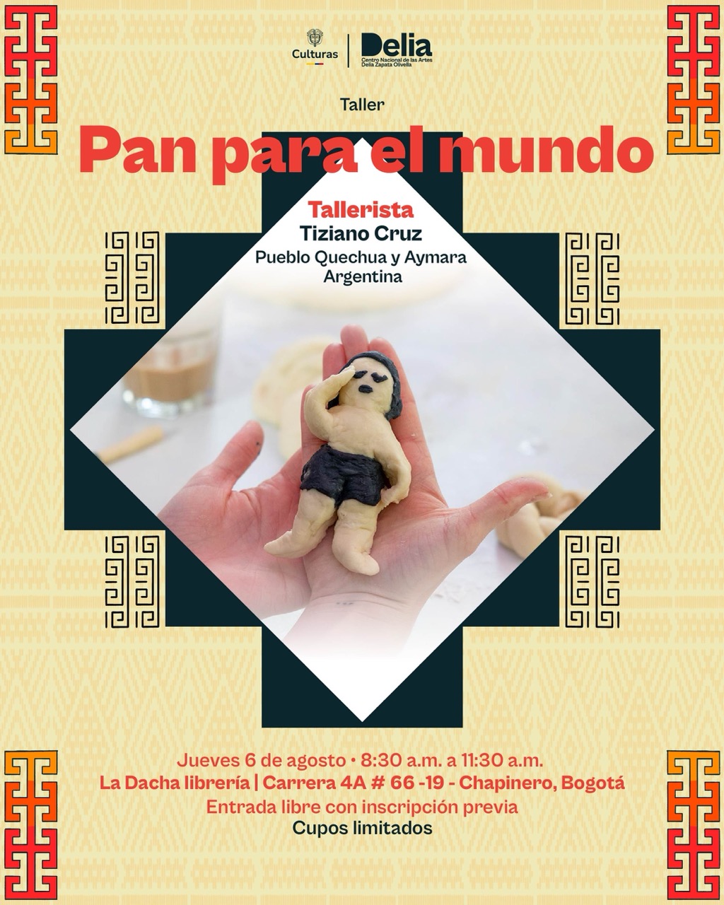 Taller Pan para el mundo – IV Encuentro Pueblos Originarios 2026
