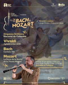 De Bach a Mozart 3, serie de la Franja Sinfónica y de Cámara – Agosto