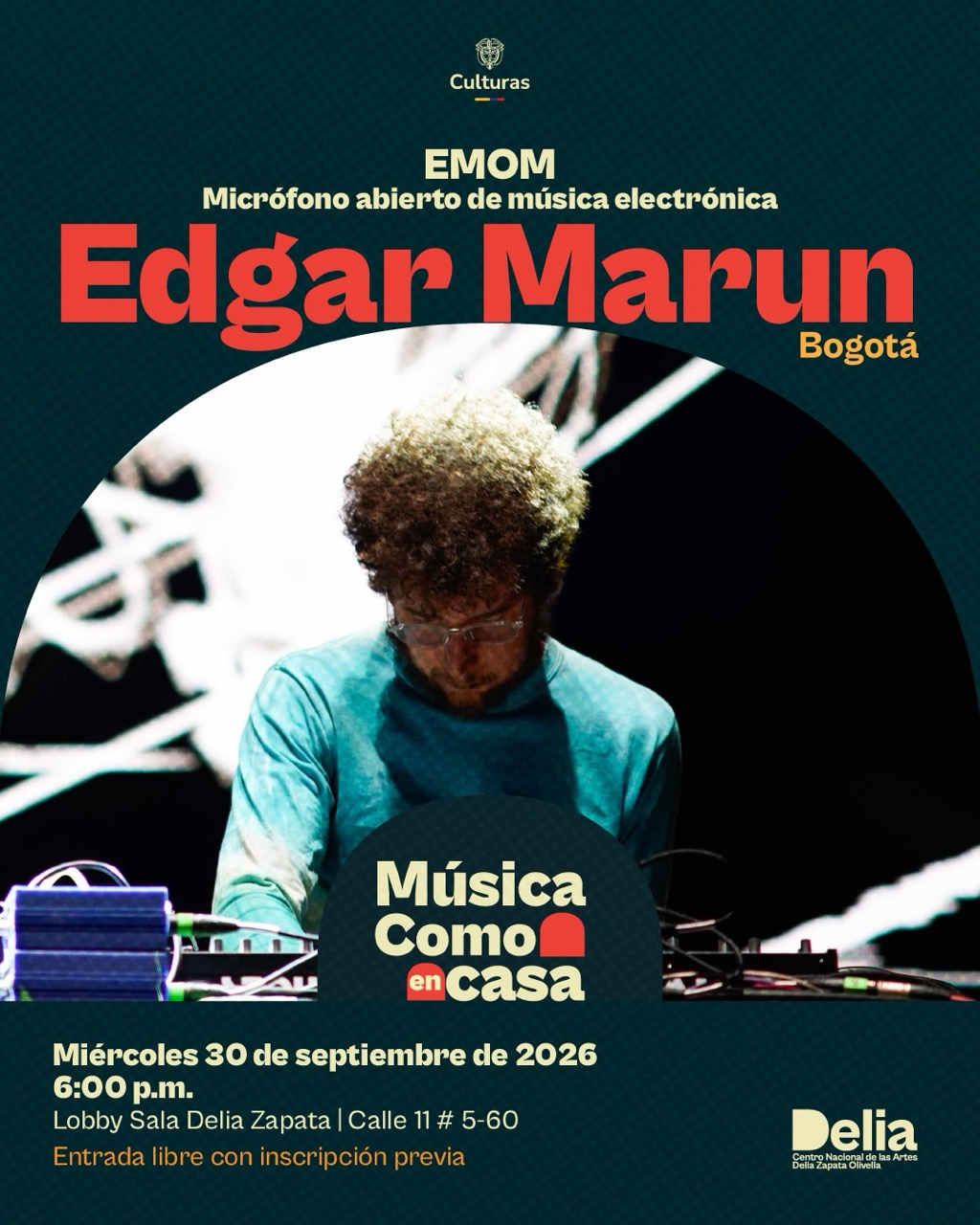El EMOM de la franja Música como en casa presenta a Edgar Marun, contrabajista, compositor y productor que combina el jazz, las músicas tradicionales y la electrónica. En esta ocasión, propone un espacio de relajación y escucha profunda con composiciones creadas a partir de frecuencias planetarias.