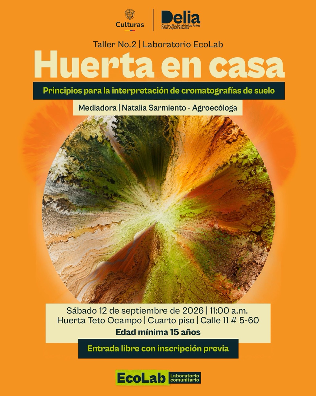 EcoLab – Huerta en Casa: Un vistazo a la cromatografía de suelos